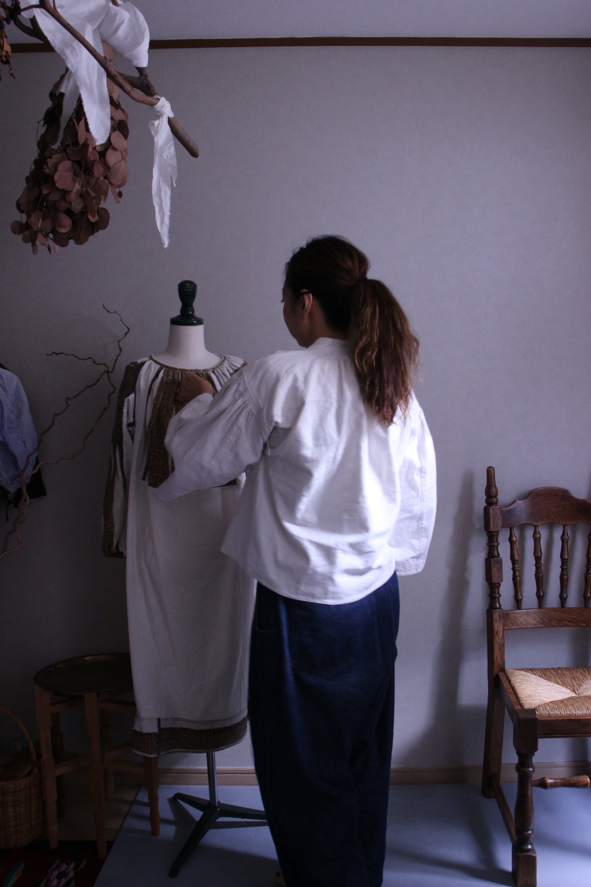 マラムレシュ地方のメンズのシャツ